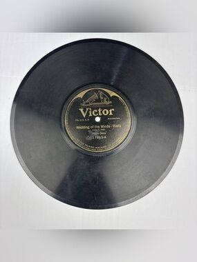 Pietro Deiro Victor 78 Record Estudiantina Waltz Wedding of Winds Waltz Shellac